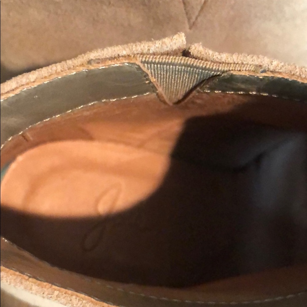 Joie Suede Edison Open Toe Booties size 7 - Picture 4 of 6